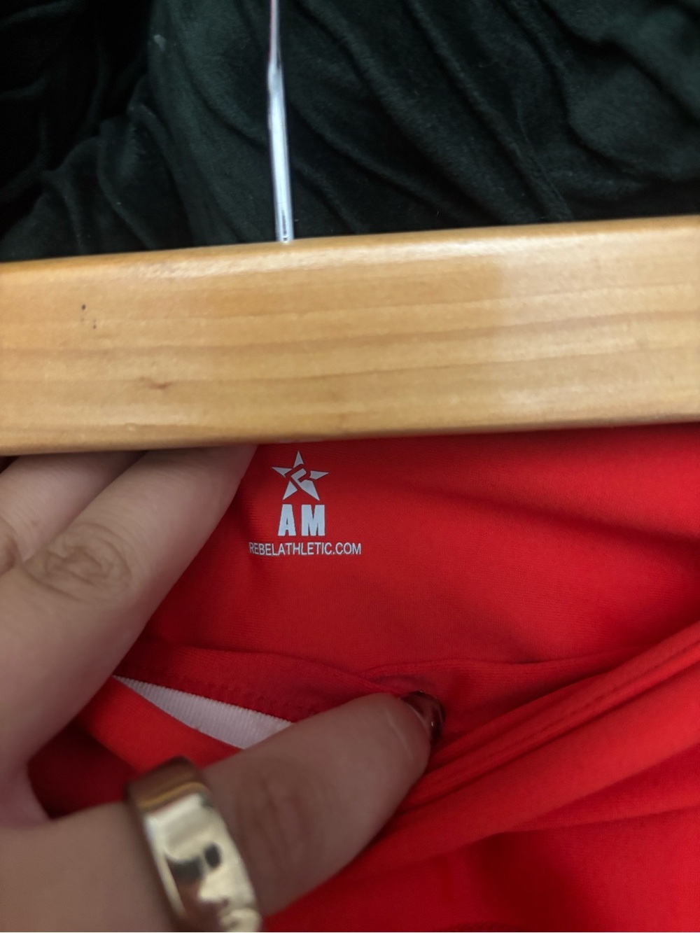Rebel Athletic Red Sports Bra & Leggings Set - Picture 7 of 11